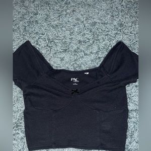 black pacsun top